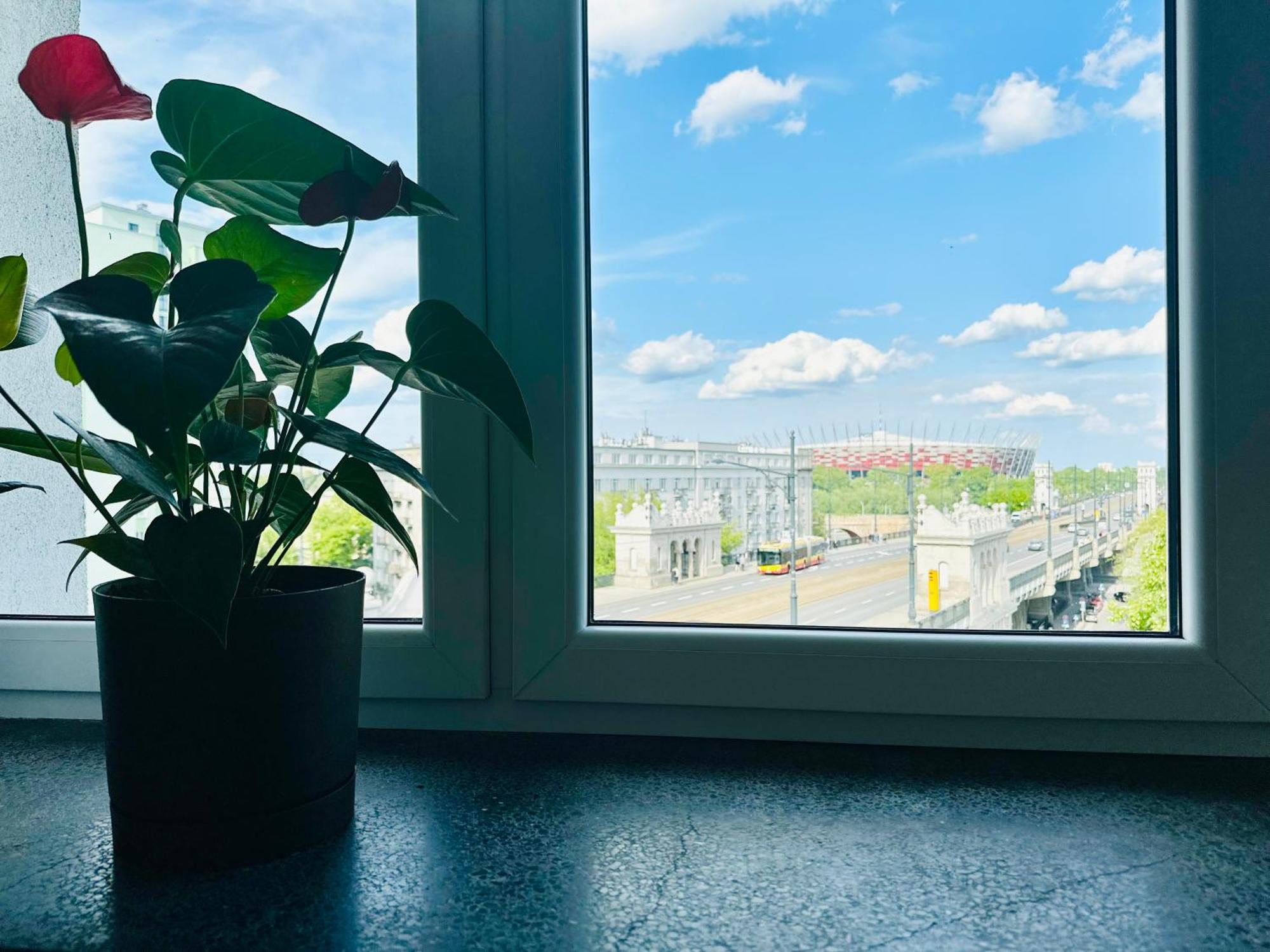 Westside Panorama Pgn Stadium Apartment Warsawa Bagian luar foto