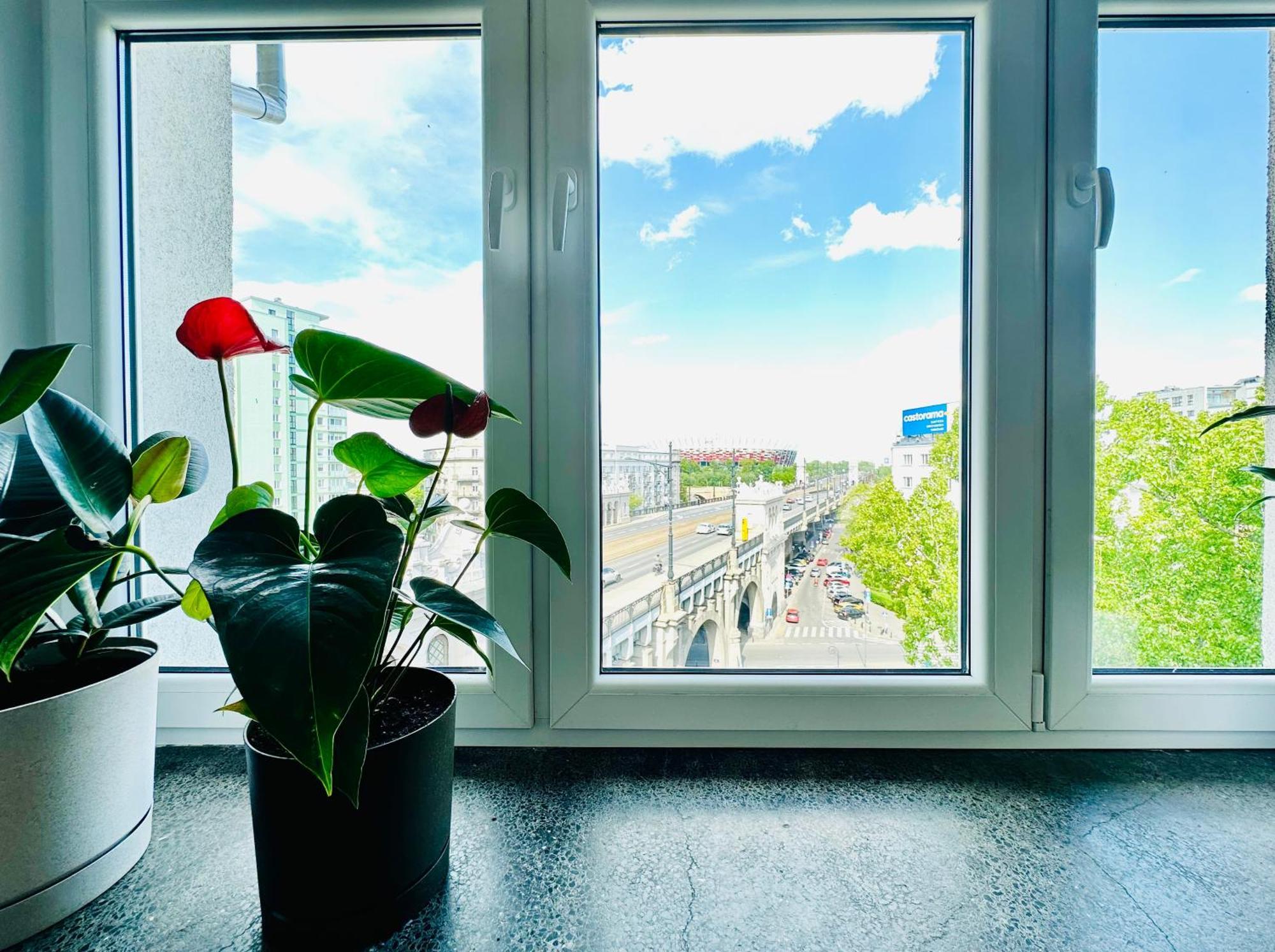 Westside Panorama Pgn Stadium Apartment Warsawa Bagian luar foto