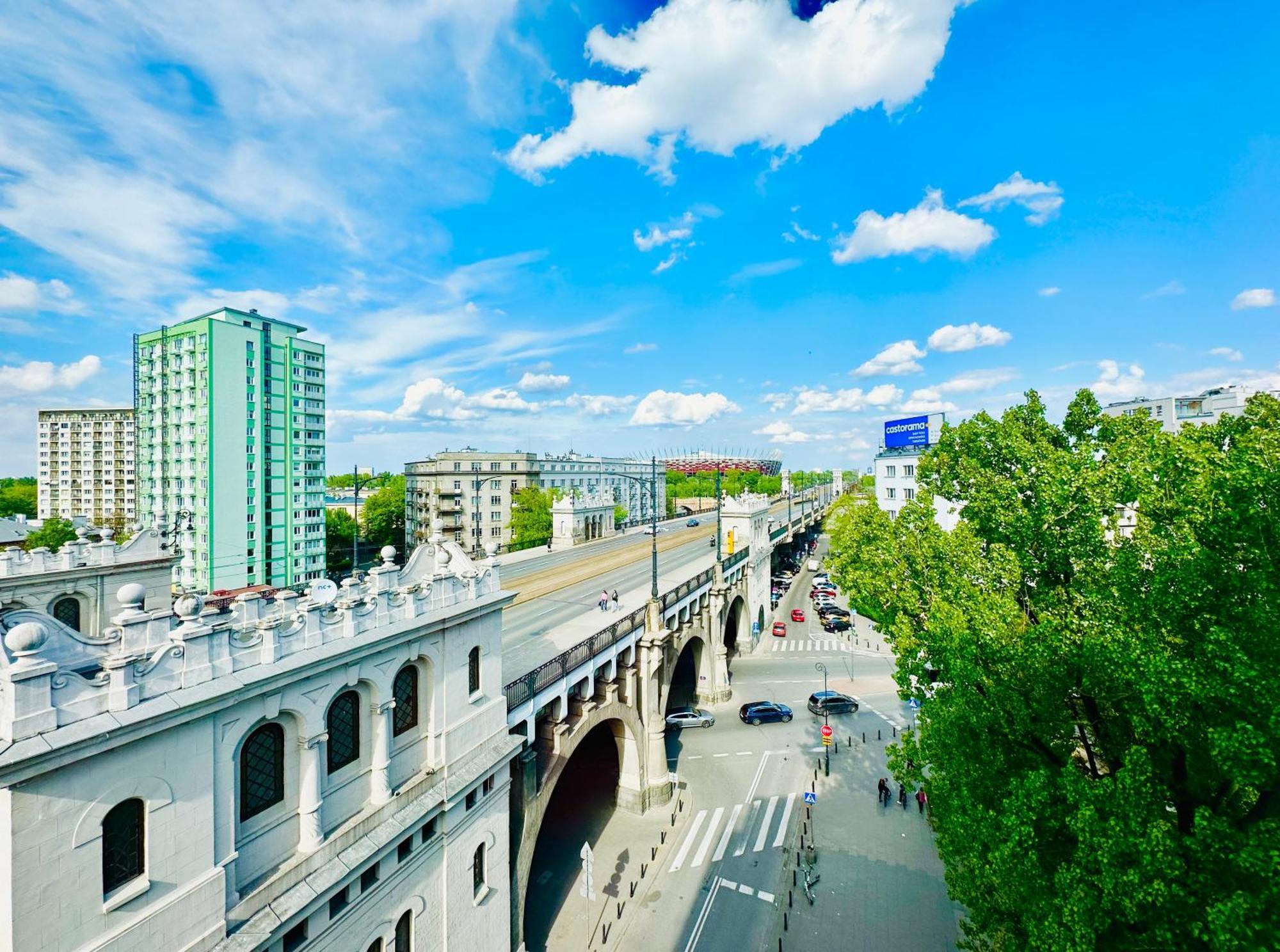 Westside Panorama Pgn Stadium Apartment Warsawa Bagian luar foto